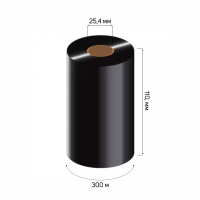 Риббон (Красящая лента) 110мм х 300м WAX (2844, 110мм) Корея